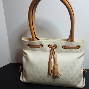 Dooney &  Bourke Vintage Cream Color Purse